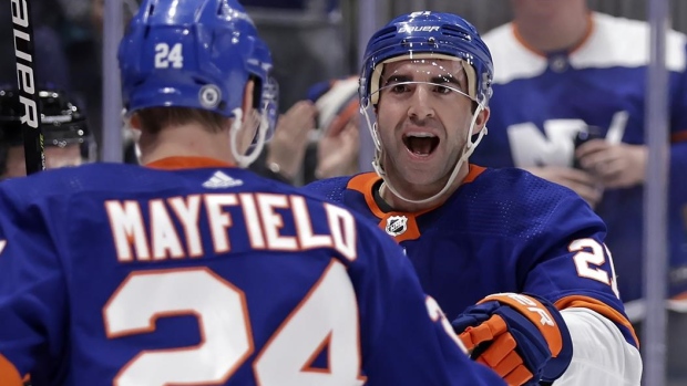 Scott Mayfield Kyle Palmieri, The Canadian Press Scott Mayfield Kyle Palmieri