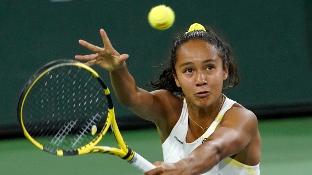 Leylah Annie Fernandez, The Canadian Press Leylah Annie Fernandez