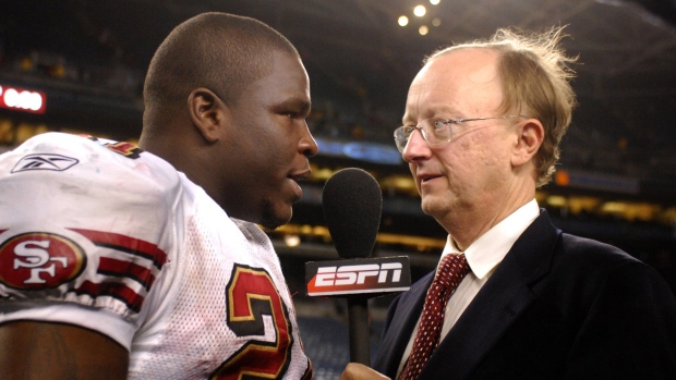 Frank Gore and John Clayton