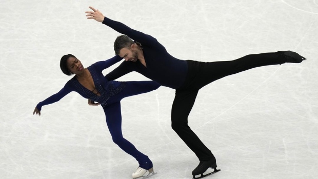 Vanessa James and Eric Radford, The Canadian Press Vanessa James and Eric Radford