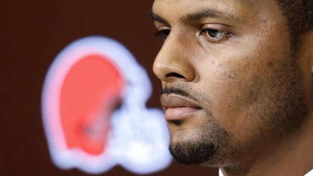 Browns' Watson caps busy week as NFL investigation continues