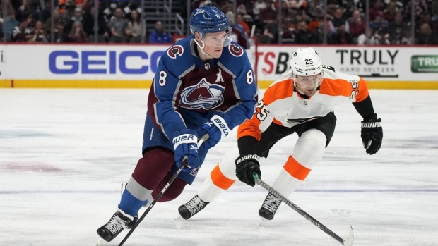 Cale Makar James van Riemsdyk, The Canadian Press Cale Makar James van Riemsdyk