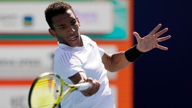 Felix Auger-Aliassime, The Canadian Press Felix Auger-Aliassime