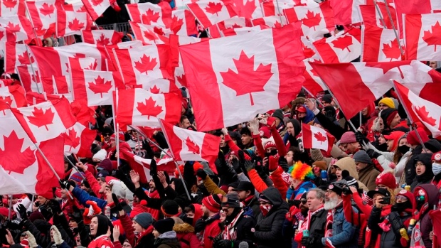 Canadian soccer fans , The Canadian Press Canadian soccer fans