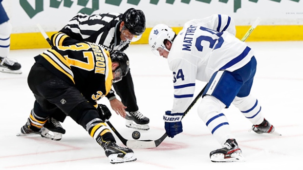 Patrice Bergeron and Auston Matthews, TSN.ca Patrice Bergeron and Auston Matthews