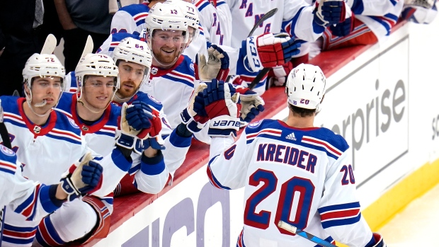 Rangers' Braden Schneider gains confidence with scoring streak