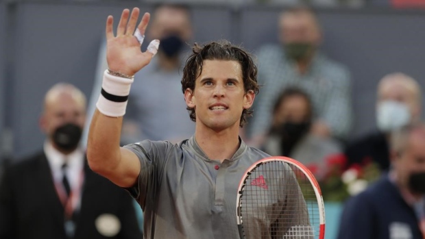 Dominic Thiem, The Canadian Press Dominic Thiem