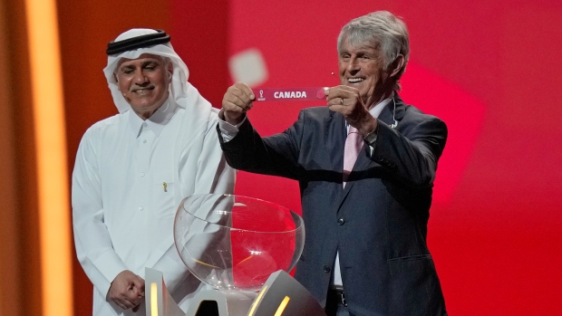 Canada's World Cup Draw, The Canadian Press Canada's World Cup Draw