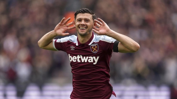West Ham United's Aaron Cresswell, The Canadian Press West Ham United's Aaron Cresswell