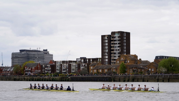 Oxford-Cambridge boat race, The Canadian Press Oxford-Cambridge boat race