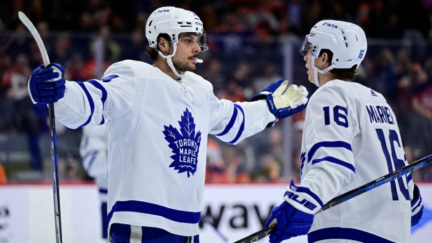 Auston Matthews Mitchell Marner, The Canadian Press Auston Matthews Mitchell Marner