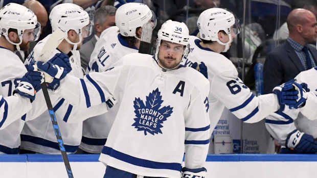 Toronto Maple Leafs' Mitch Marner, Auston Matthews combine for  highlight-reel goal vs. Wild