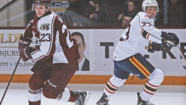 Peterborough Petes Barrie Colts