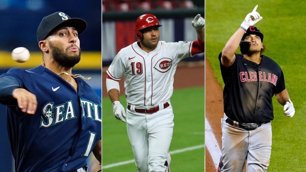 Abraham Toro Joey Votto Josh Naylor, The Canadian Press Abraham Toro Joey Votto Josh Naylor