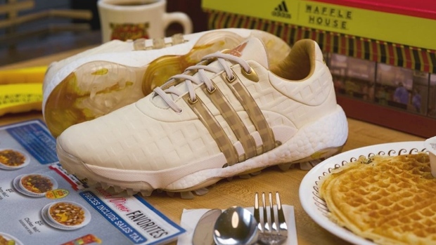 adidas TOUR360 x Waffle House golf shoe