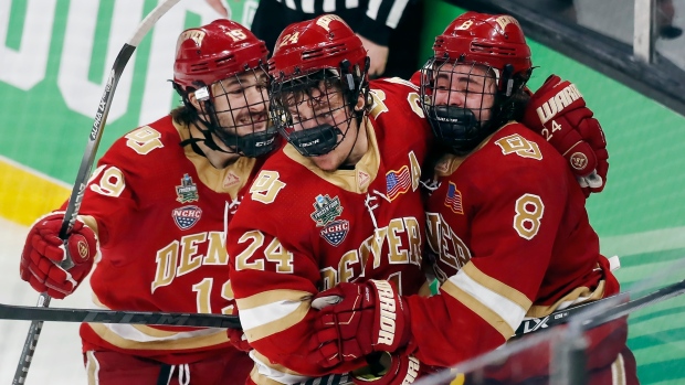 Carter Savoie Bobby Brink Cole Guttman, The Canadian Press Carter Savoie Bobby Brink Cole Guttman
