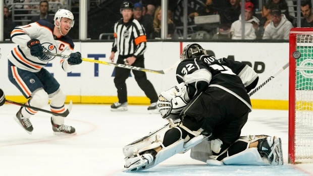 Connor McDavid Jonathan Quick, The Canadian Press Connor McDavid Jonathan Quick