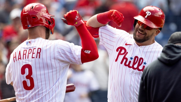 Kyle Schwarber Bryce Harper, The Canadian Press Kyle Schwarber Bryce Harper