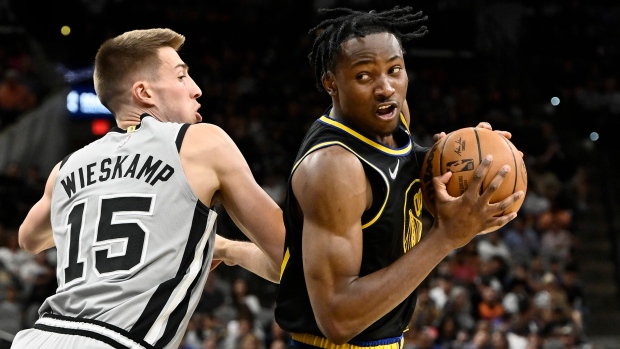 Warriors hold off Spurs and maintain hold on third seed - TSN