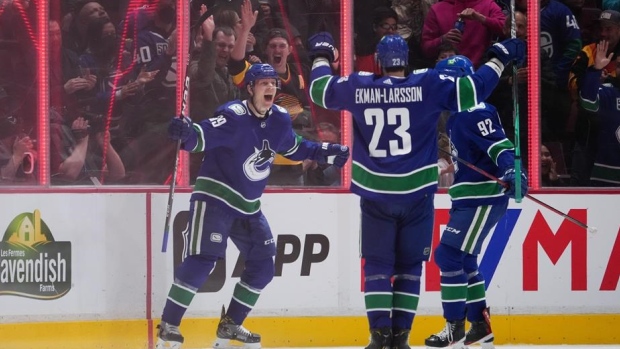 Vancouver Canucks Celebrate, The Canadian Press Vancouver Canucks Celebrate