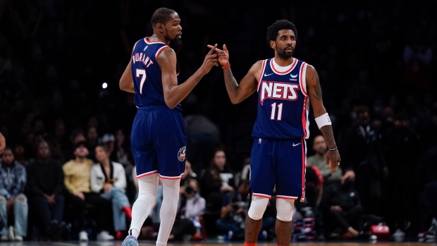 Kyrie Irving, Brooklyn Nets fined for violating league media access rules