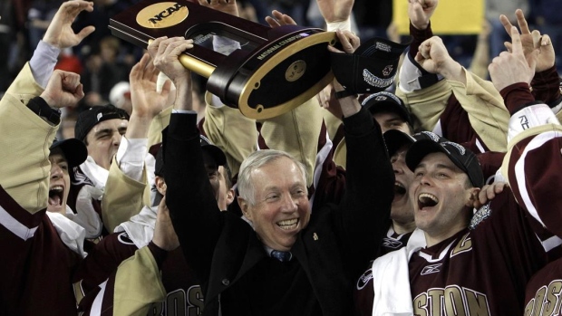 Boston College coach York retires; most NCAA hockey wins ever