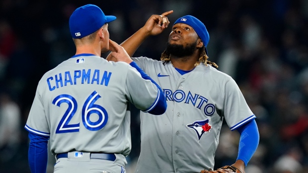 Matt Chapman and Vladimir Guerrero Jr., The Canadian Press Matt Chapman and Vladimir Guerrero Jr.