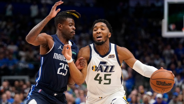 Reggie Bullock Donovan Mitchell, The Canadian Press Reggie Bullock Donovan Mitchell