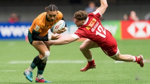 Canada can’t hold onto early lead in loss to Australia at rugby sevens