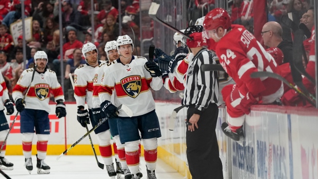 Florida Panthers Celebrate, The Canadian Press Florida Panthers Celebrate