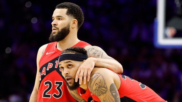 Fred VanVleet and Gary Trent Jr.