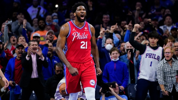 Joel Embiid, The Canadian Press Joel Embiid