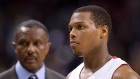 Kyle Lowry and Dwane Casey