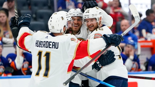 NHL Rink Wrap: Huberdeau, Panthers dominate again; Price returns