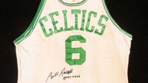 How Bill Russell's rare memorabilia took years to reach the collectibles market