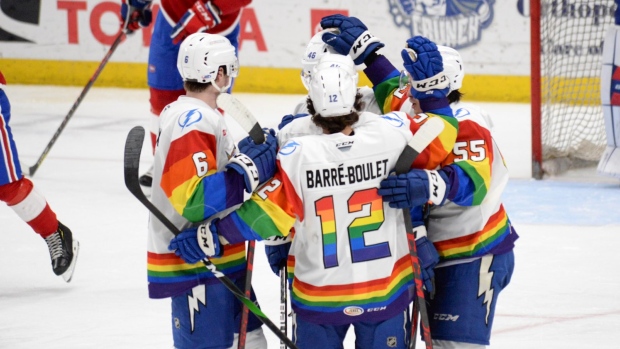 Syracuse Crunch Celebrate