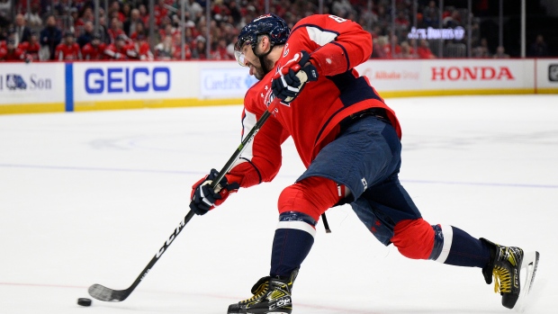 Alex Ovechkin, The Canadian Press Alex Ovechkin