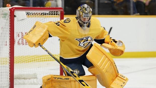 Juuse Saros, The Canadian Press Juuse Saros