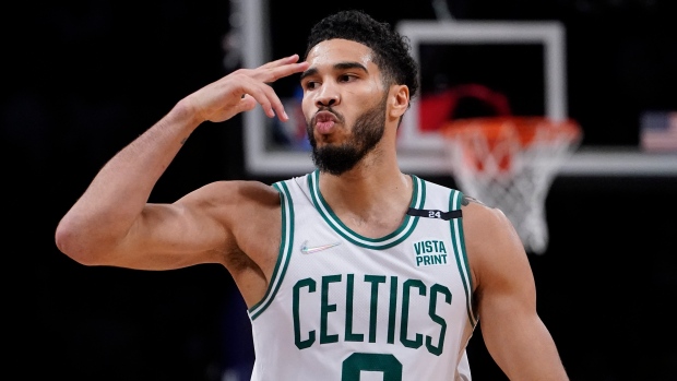 Jayson Tatum, The Canadian Press Jayson Tatum