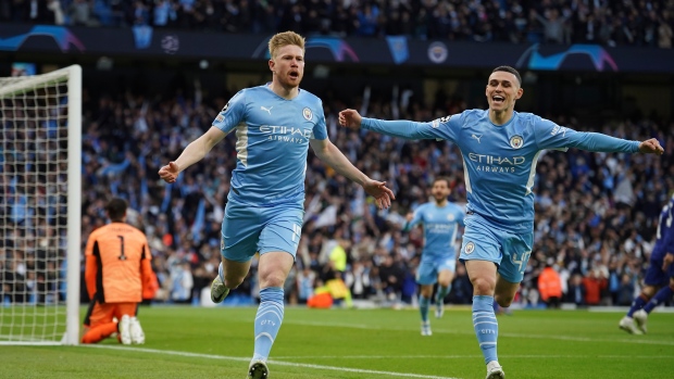 Kevin De Bruyne and Phil Foden, The Canadian Press Kevin De Bruyne and Phil Foden