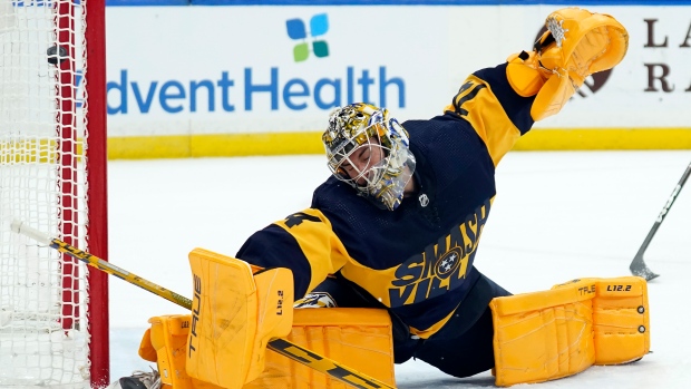 Juuse Saros, The Canadian Press Juuse Saros