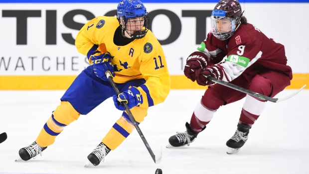 Noah Ostlund, IIHF/HHOF Images on Ice Noah Ostlund