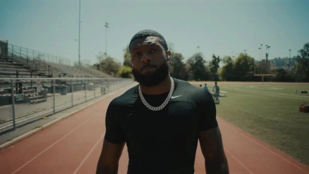 Kayvon Thibodeaux in Beats By Dre's "Made in LA" campaign Kayvon Thibodeaux in Beats By Dre's "Made in LA" campaign