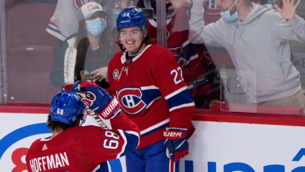 Montreal Canadiens get postseason spark from rookie Cole Caufield, Golden  Knights