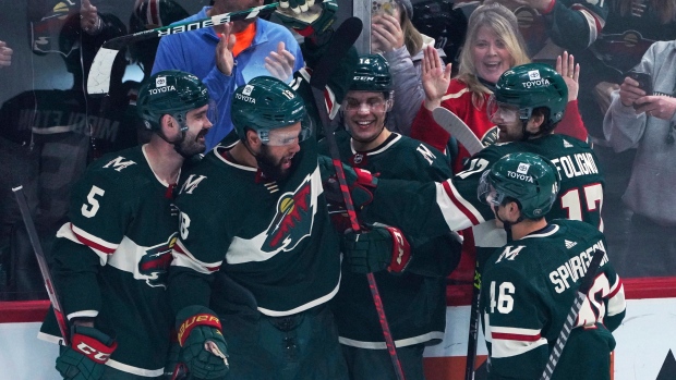 Wild tops Avalanche in overtime, swapping out jerseys, players and the  result