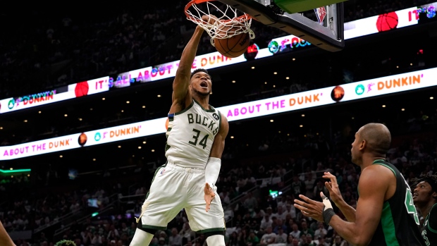 Giannis Antetokounmpo, The Canadian Press Giannis Antetokounmpo