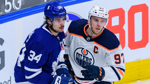 Auston Matthews and Connor McDavid, Getty Images Auston Matthews and Connor McDavid