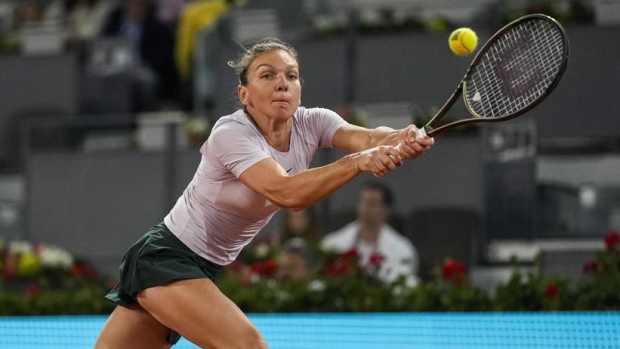 Simona Halep, The Canadian Press Simona Halep