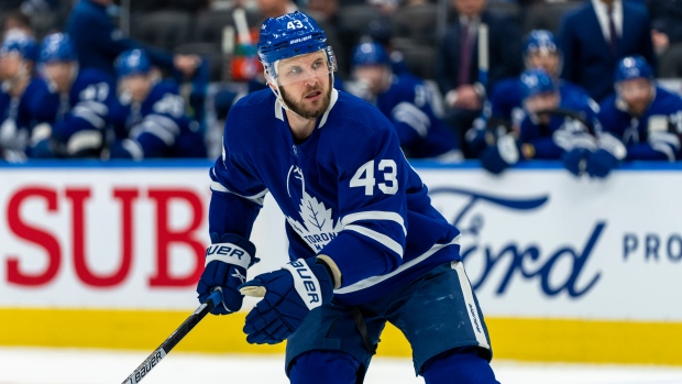 NHL suspends Maple Leafs forward Kyle Clifford one game for hit on