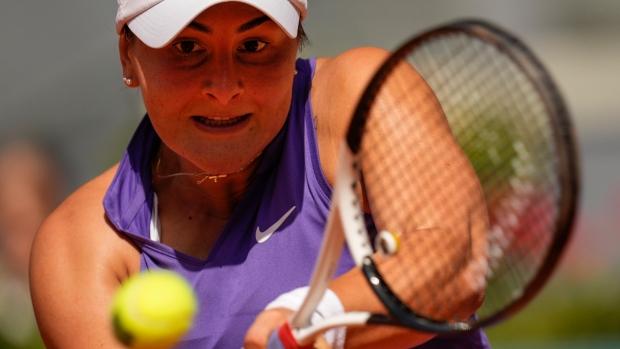 Bianca Andreescu, The Canadian Press Bianca Andreescu